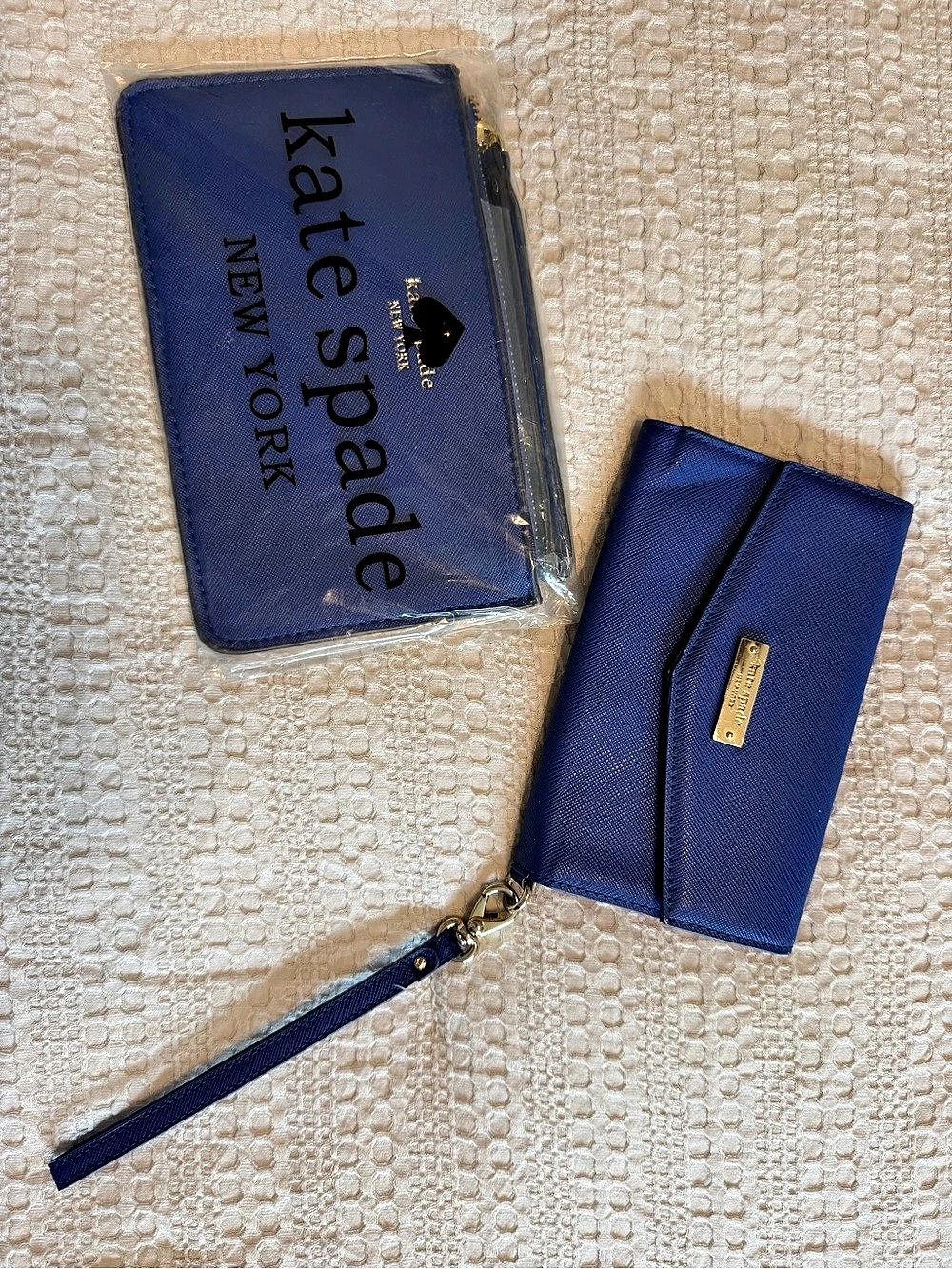 kate spade new york Blue Wristlet Wallet Set